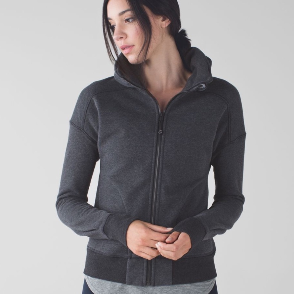 LULULEMON Hug It Out Jacket *Heathered Black*